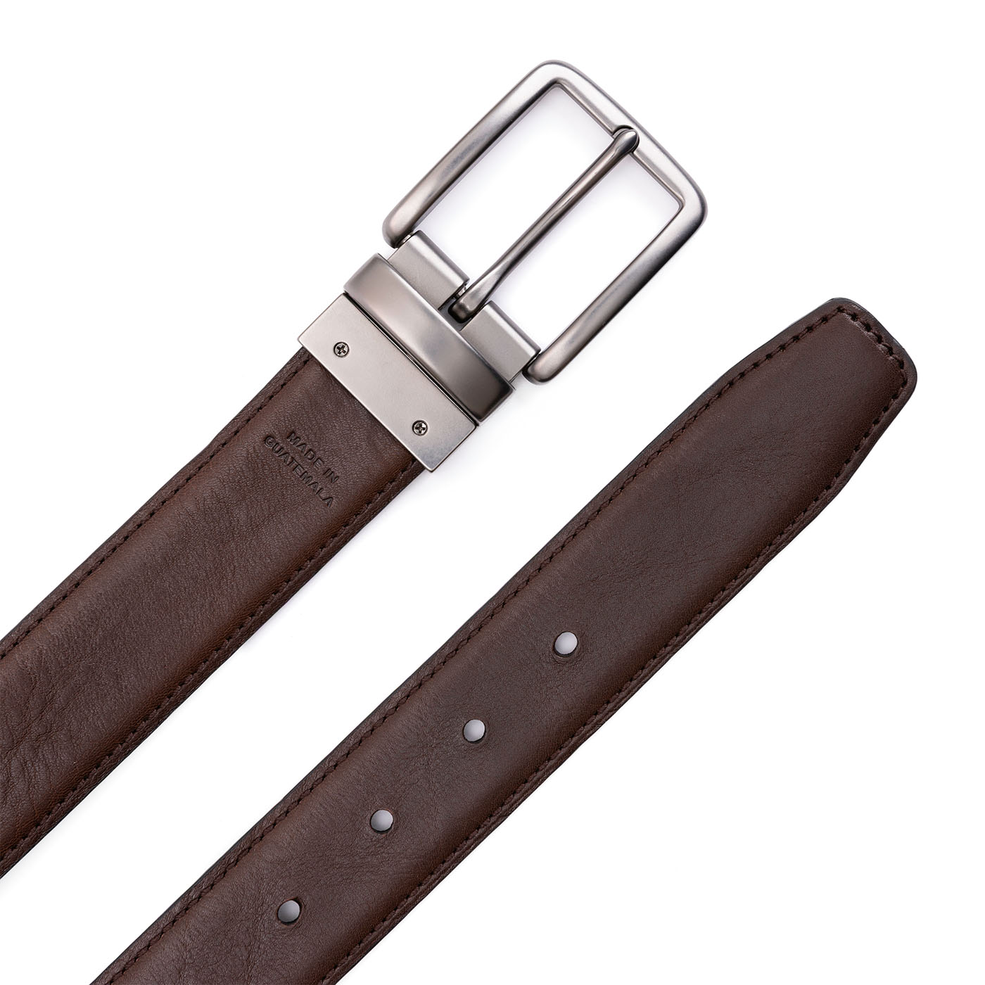 Men's Italian Reversible Leather Belt - Image 5