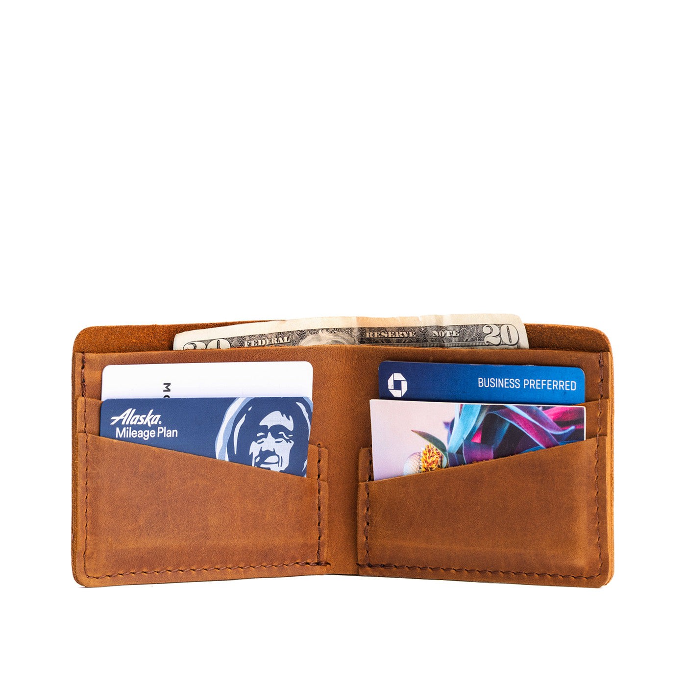 Bifold Leather Wallet - Image 5