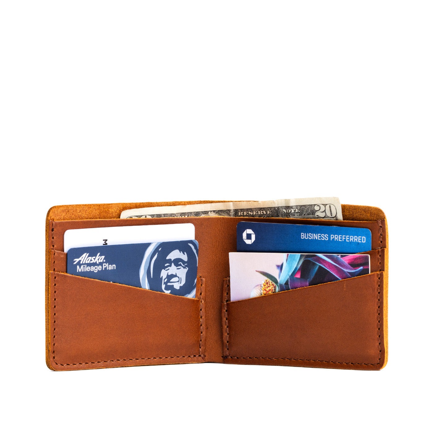 Bifold Leather Wallet - Image 3